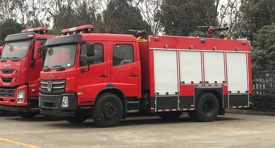 2021版6-8吨泡沫水联用消防车品牌车型推荐
