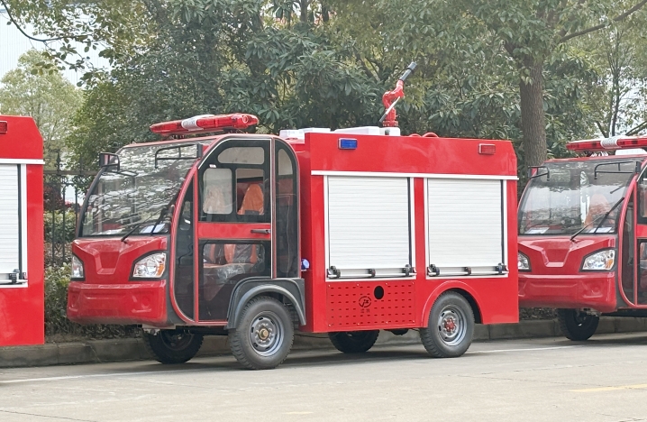 广东消防车用户：35台多功能小型消防车批量发车获高度好评